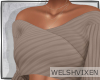 WV: Taupe Crop Sweater