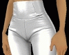 White Leather Pant