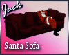 Red Santa Sofa