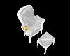 White Reading Chair