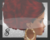 Malkah Red Mix UpDo