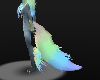 furry  rainbow long tail