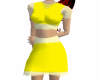 Yellow Top and Skirt