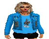 *F70 Blue Cowgirl Jack K