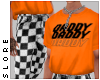 $ orange daddy outfit