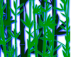 blue glow bambo