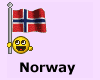Norwegian flag smiley