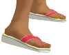 Child's Flamingo Sandals