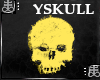Yellow Skull Particles