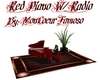 Red Piano W/Radio