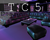 Neon club couch