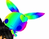 *R* Rainbow Bunny Chibi