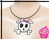 [TY]Girly Skull Necklace