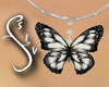 Bling Butterfly Necklace