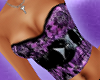 Purple Lace Corset