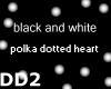 polka dotted heart!