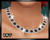 Onyx square Necklace