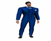 traje azul