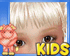 Kid Baby Blonde Pigtails
