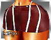 Micro Skirt - Red Wine