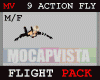 9 fly Action Pack m/f
