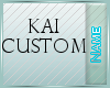 Kai Custom Shirt