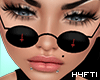 H4 | Cross Glasses Red