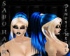extremo hair  blue blond
