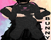 Black Bunny Plushie