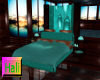 Beautiful Teal Bed