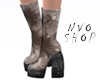 Holo Dark Boots