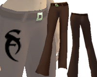 Simple Brown Pants