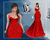 L: Red Date Xmas Gown