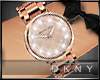 MK rose gold watch