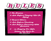 Club Rules Sign