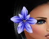 ~CR~Flower Hair Blue R