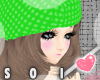 !S_New Green Hat kawaii