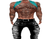 *LB* Teal shirt n tatts