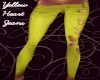 *S* Yellow Heart Jeans