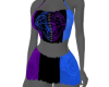 *VERS@CE P/B/Blue Dress