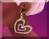 *A*Heart Diamond Earring