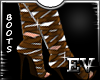 EV Leather Wrap Boots