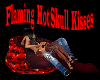 Flaming Hot Skull Kisses