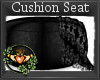 Custom Black Cushion