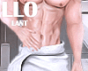 L|. Short white towel