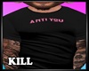 Anti You Pink Tee