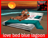 blue lagoon love bed