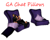  GA Chat Pillow Purple