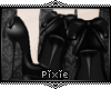 |Px| Black Bow Plats by Pixie