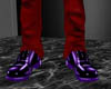 [DA] purple pvc boots